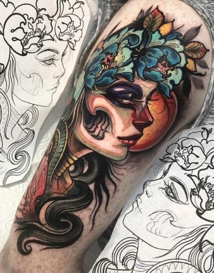 Neo-Traditional Tattoos