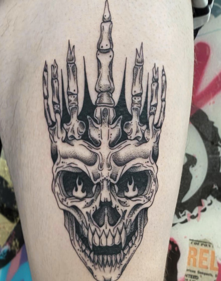 Castlevania Death Tattoo