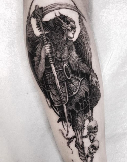 The God of Death Tattoo