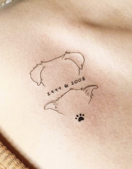 A Memorial Pet Tattoo