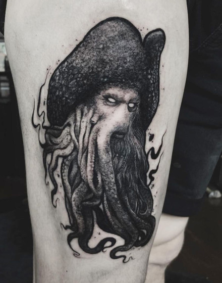 Davy Jones Tattoo