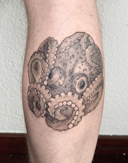 Cute Kraken Tattoo