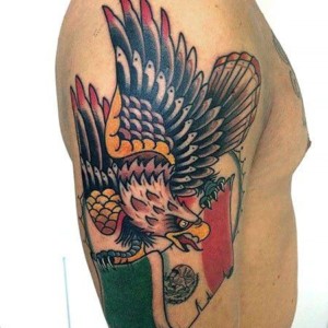 Mexican Flag and Map