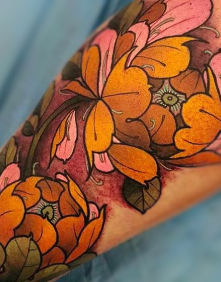 Japanese Peony Tattoos