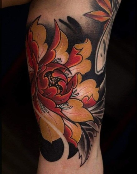 Japanese Peony Tattoos