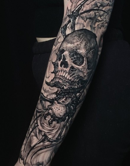 Tattoos With a Skull