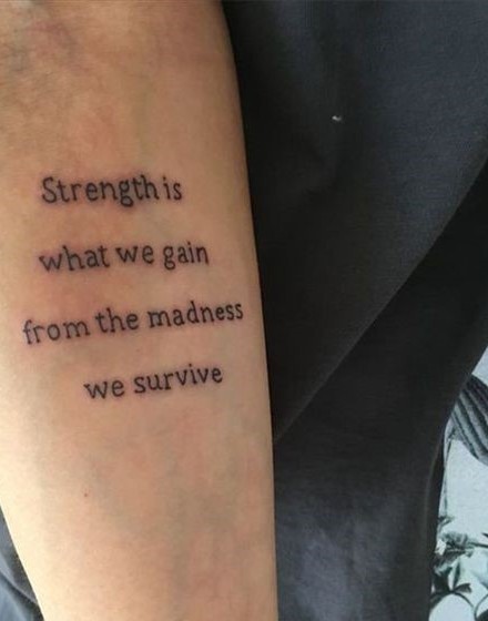Motivational Tattoos