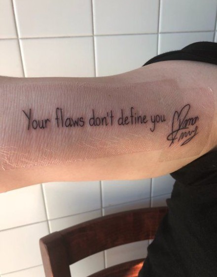 Inner Biceps Tattoos