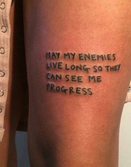 Motivational Tattoos