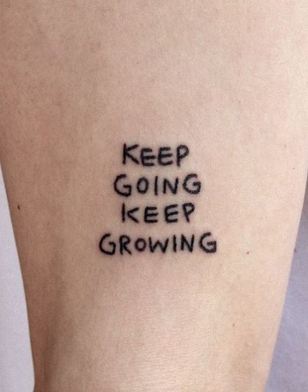 Motivational Tattoos