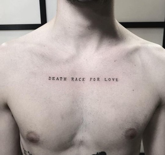 Quote on the Chest
