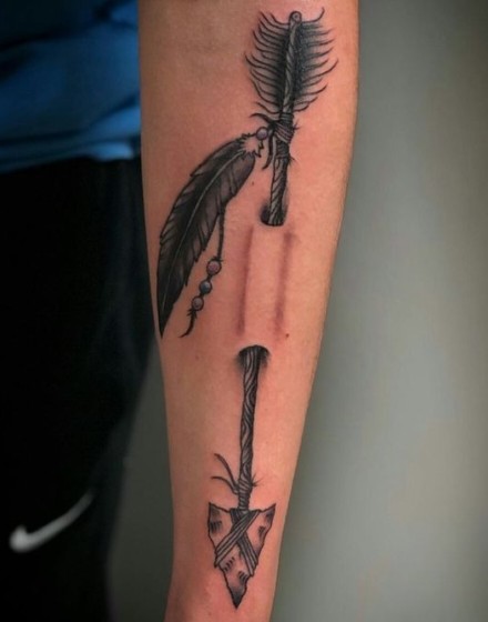 Arrow in the Skin
