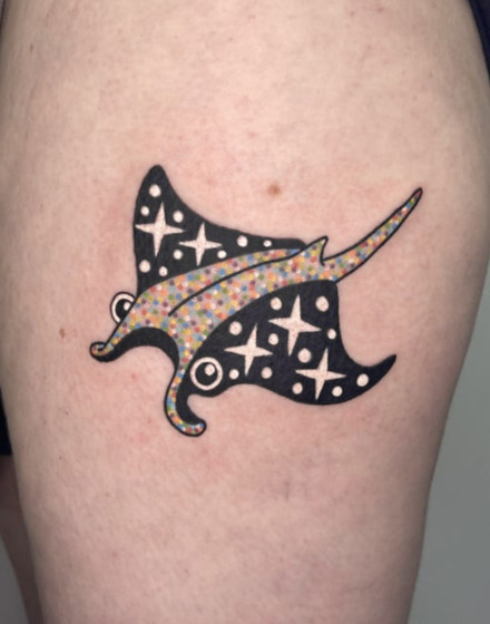 Cute Stingray Tattoo