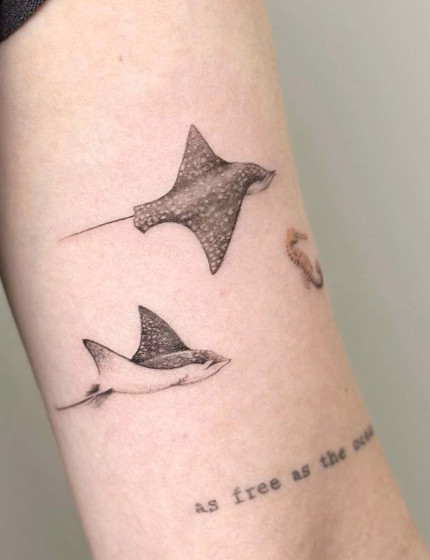 Eagle Ray Tattoo