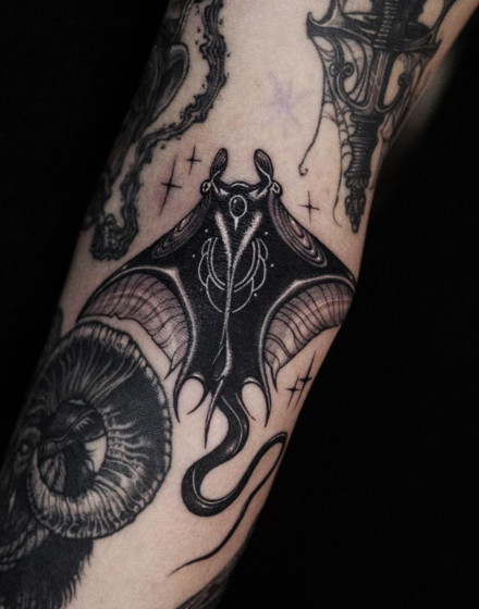 Manta Ray Tattoo