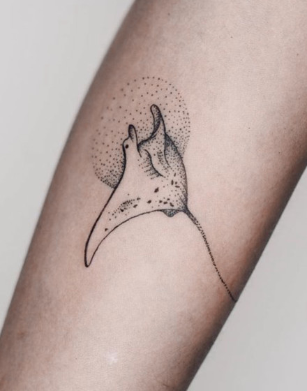 Manta Ray Tattoo