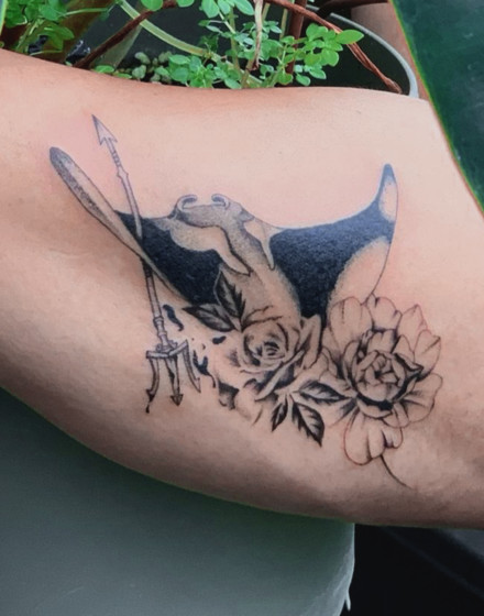 Manta Ray Tattoo