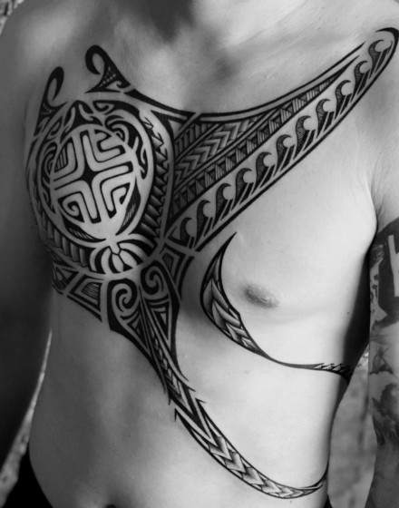 Tribal Stingray Tattoo