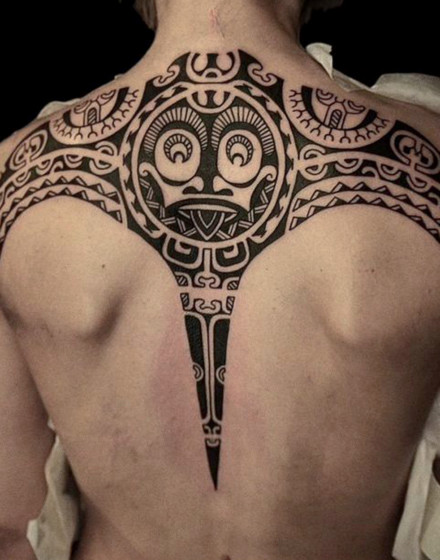 Tribal Stingray Tattoo