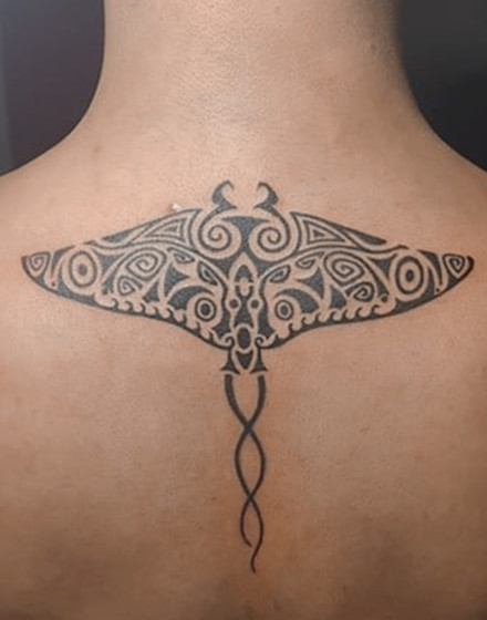 Tribal Stingray Tattoo