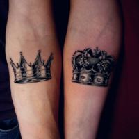 Crown tattoo