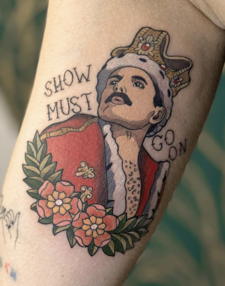 Freddy Mercury Tattoo