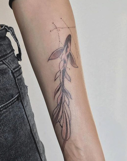 Gemini Arm Tattoo