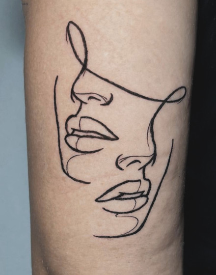 Gemini Arm Tattoo