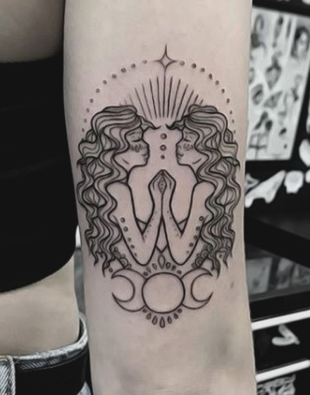 Gemini Arm Tattoo