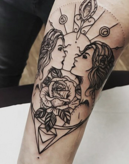 Gemini Twins Tattoo