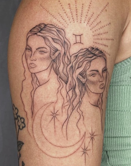 Gemini Twins Tattoo