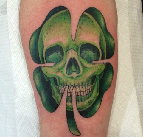 Skull and ShamrockSkull and Shamrock