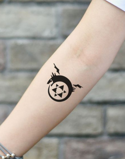 Anime “Fullmetal Alchemist” Ouroboros Tattoo