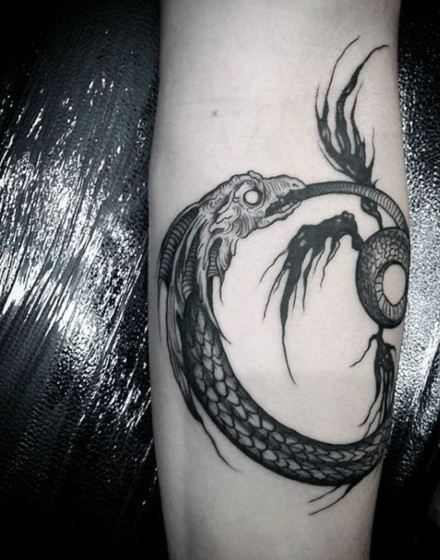 Dragon Ouroboros Tattoo