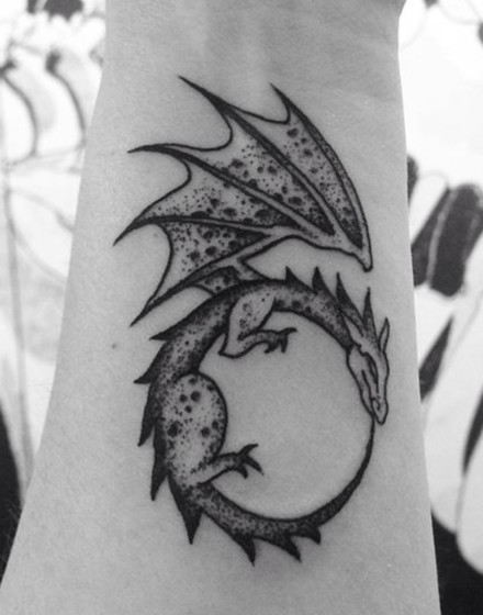 Dragon Ouroboros Tattoo