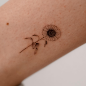 sunflower-tattoo
