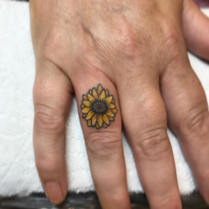 sunflower-tattoo