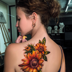 sunflower-tattoo