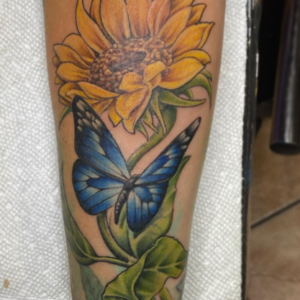 sunflower-tattoo