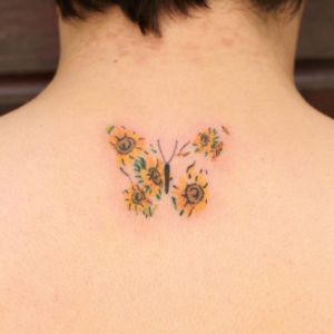 sunflower-tattoo