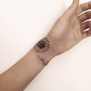 sunflower-tattoo