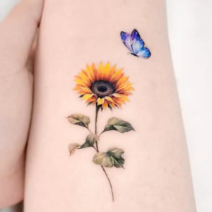 sunflower-tattoo