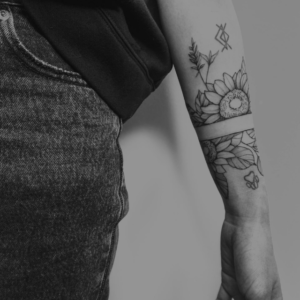 sunflower-tattoo