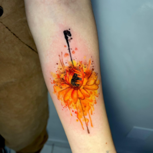 sunflower-tattoo