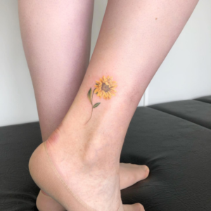sunflower-tattoo