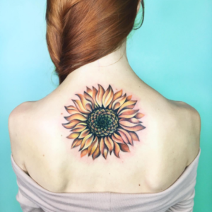 sunflower-tattoo
