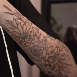 sunflower-tattoo