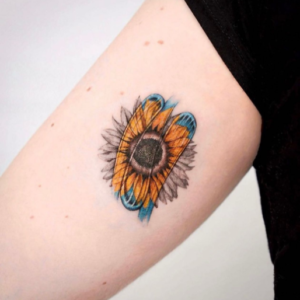 sunflower-tattoo