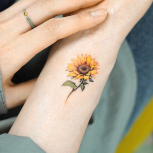 sunflower-tattoo