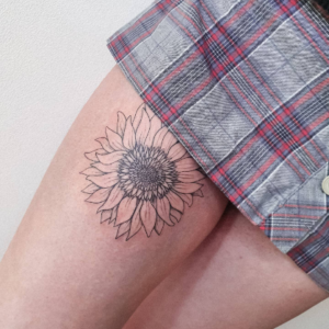 sunflower-tattoo